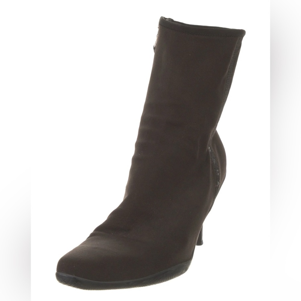 Prada canvas boots size 39.5